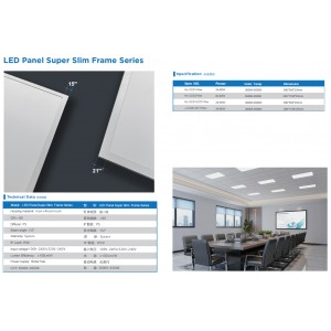 LED Panel Super Slim Frame Series